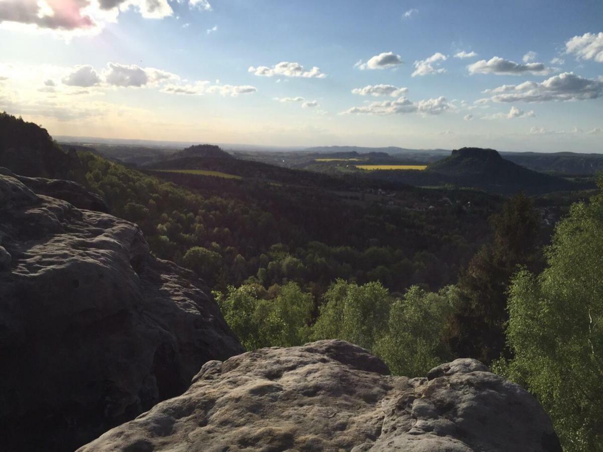 Ferienwohnung „Am Gnaucks Hutberg“ Хонштайн Экстерьер фото